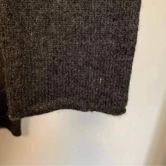 Cullen bi tone grey  100% cashmere sweater - Picture 7 of 7